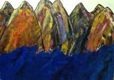 No Mountains - 130x180 - Oil on Canvas